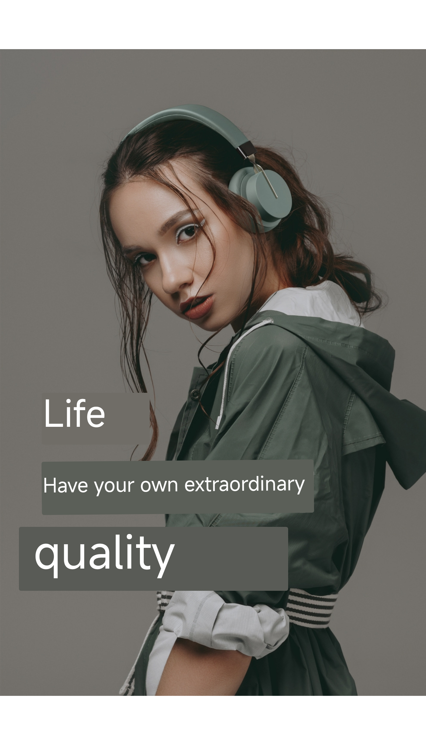 Stylish Mint Green Bluetooth Headphones, Lightweight, One - click Listening - My Store